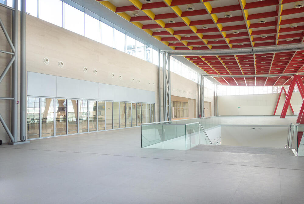 The Skyhall at Brussels Airport has been completely renovated