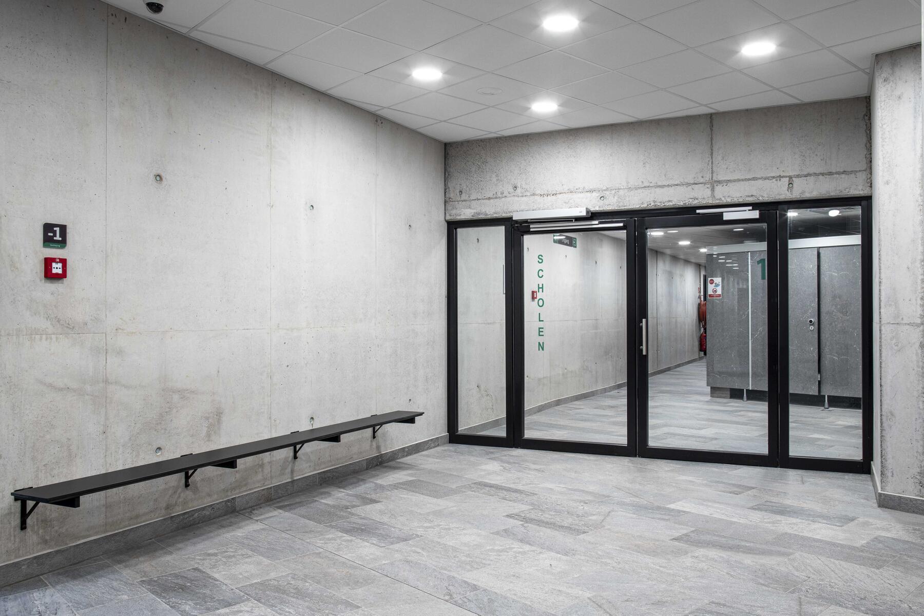 brandwerende glazen wand