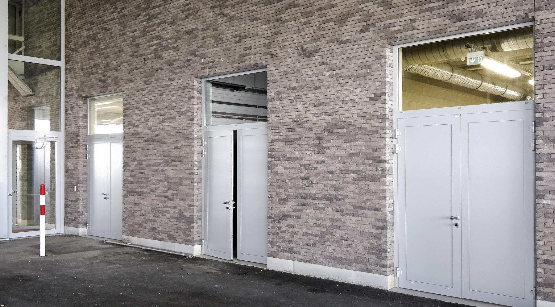 brandwerende aluminium deur